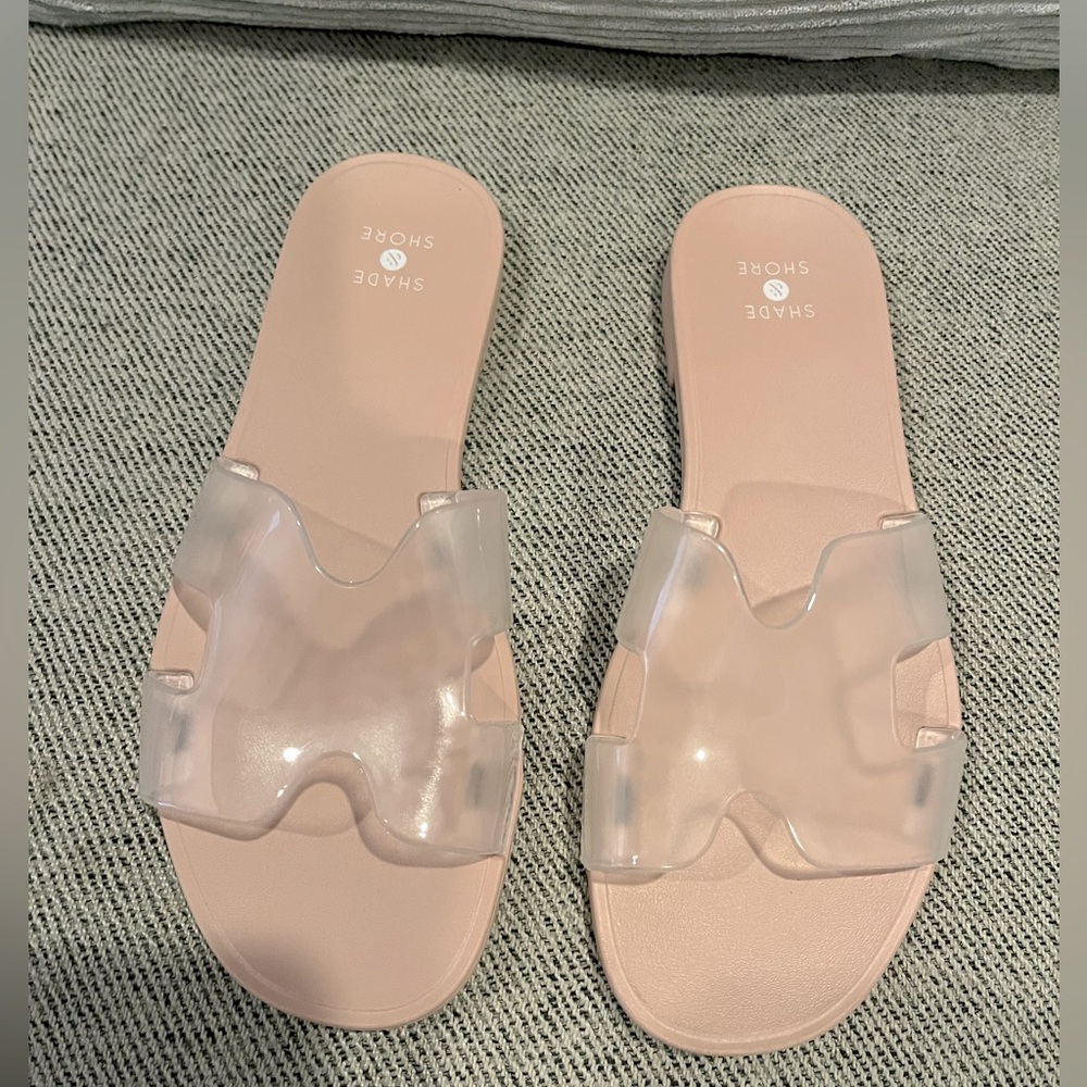 Shade & Shore Clear Sandals